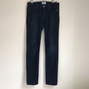 Paige Skyline Skinny Jeans - Dark Wash